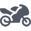 Michigan motorcycle insurance symbolized by motorcycle